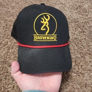 Browning Black and Yellow Trucker Hat